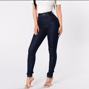 Fashion novs jeans High-waisted